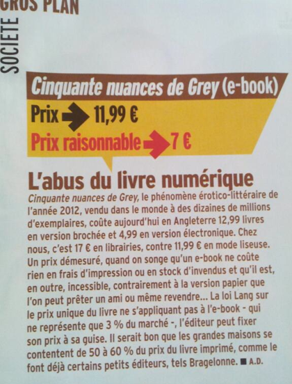 La polémique du prix du livre